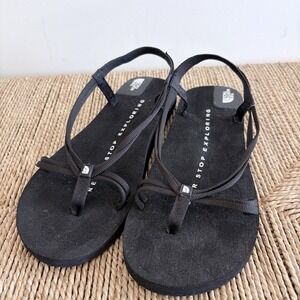 North Face Base Camp Women Sandals Sz 6 Strappy Open Toe Casual FlipFlop Cushion